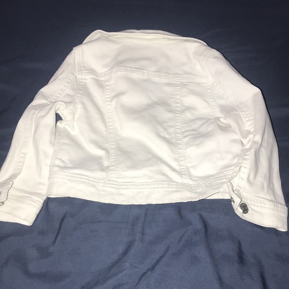 Cat & Jack White Jeans Jacket 2T - Picture 3 of 3